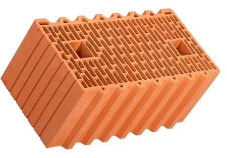 Поризованный керамический блок